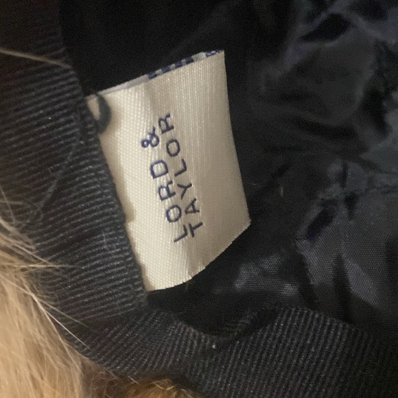 Really Cute Denim & Fox Hat by Lord & Taylor - Picture 7 of 9